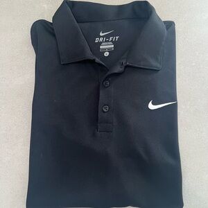 Nike Men's Black Polo Shirt